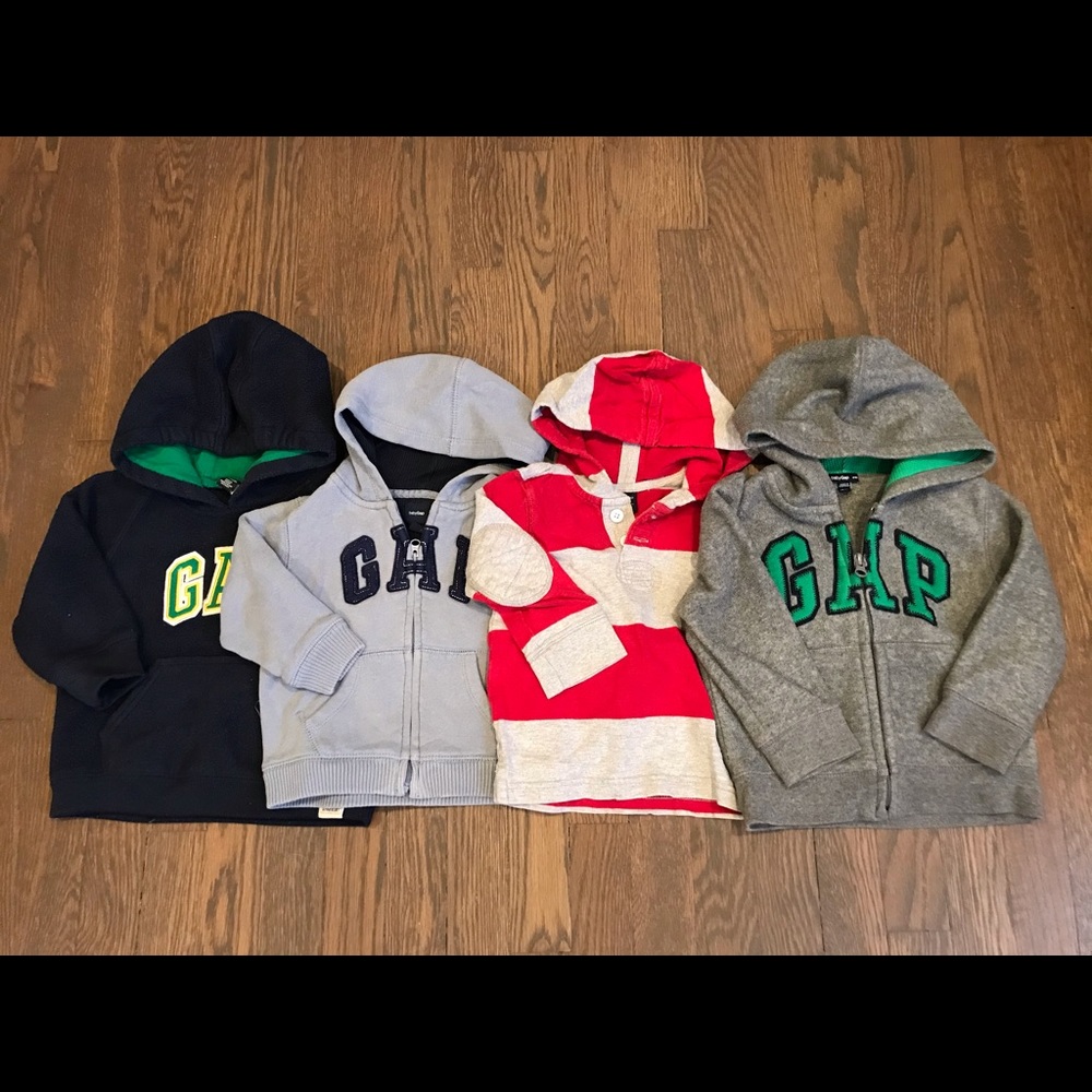 Boy gap hoodies 18-24m